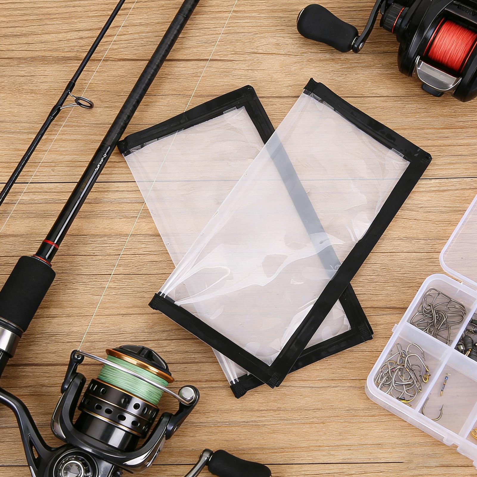 Fishing Line Box - Borsa Trasparente in PVC per Esche,
