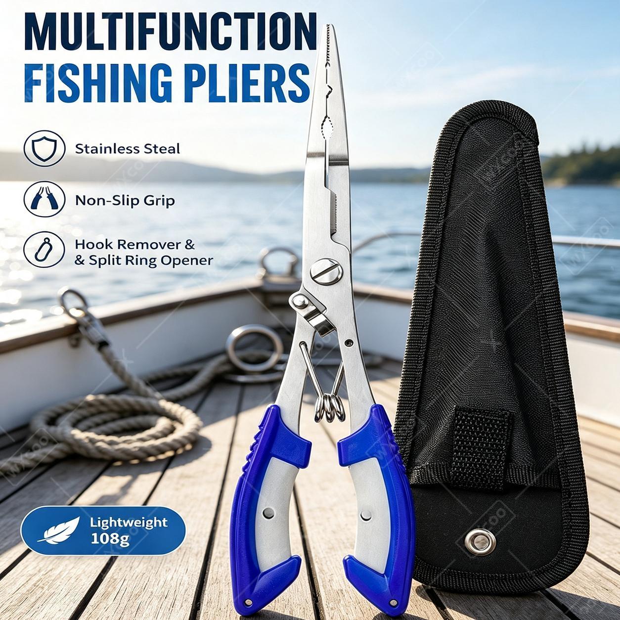 Saltwater Line - Kit di Attrezzi da Pesca Multifunzione
