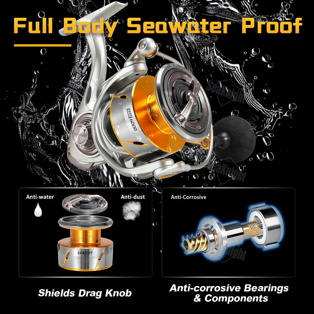 Mulinello da Pesca in Mare Sea - Kastking Reel Zephyr recensione e prezzo