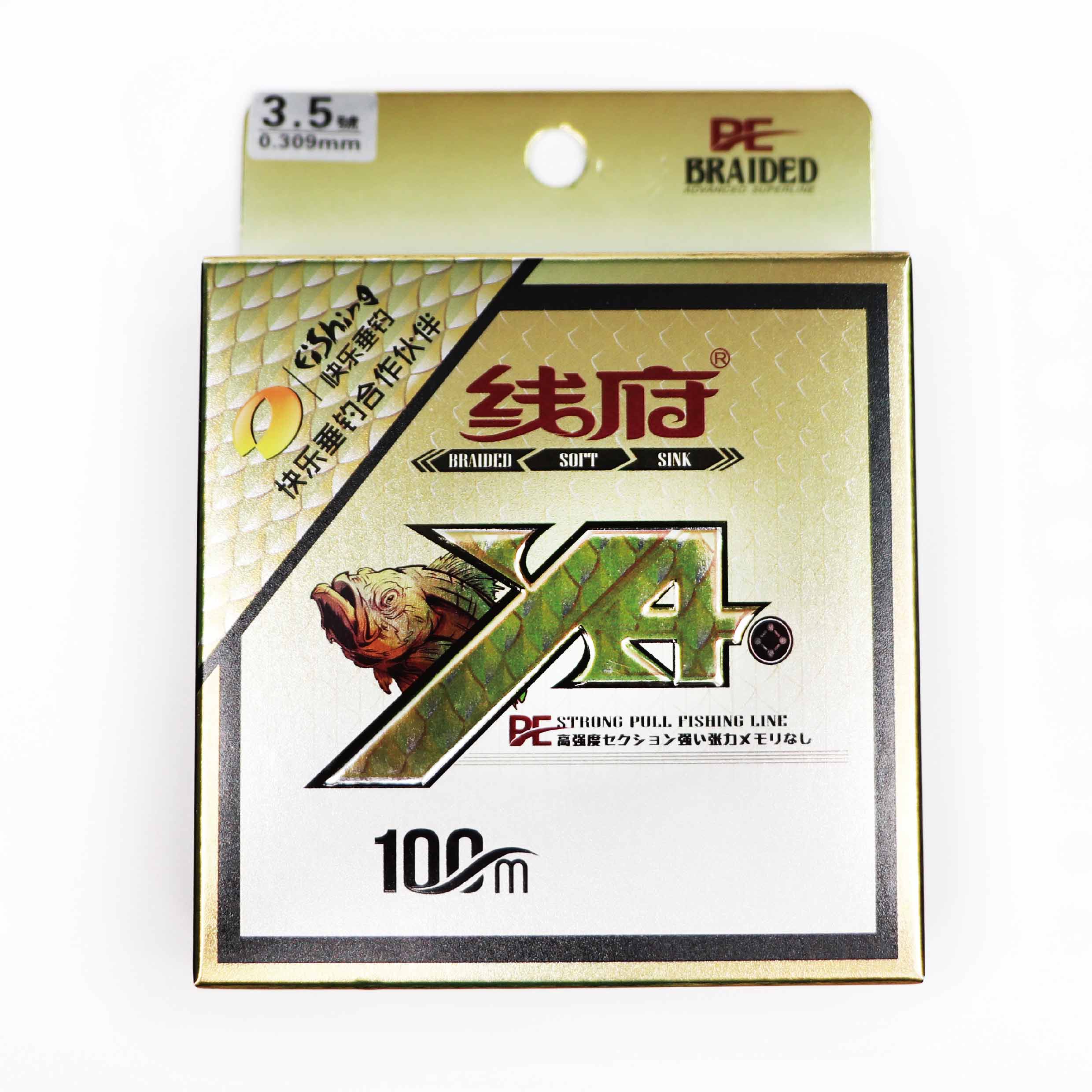 4X PE100m Lenza da pesca intre - Braided Line recensione e prezzo