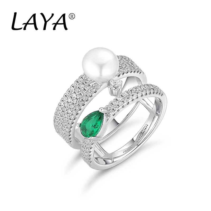 Anello Nano verde perla d'acqu - Freshwater Line recensione e prezzo